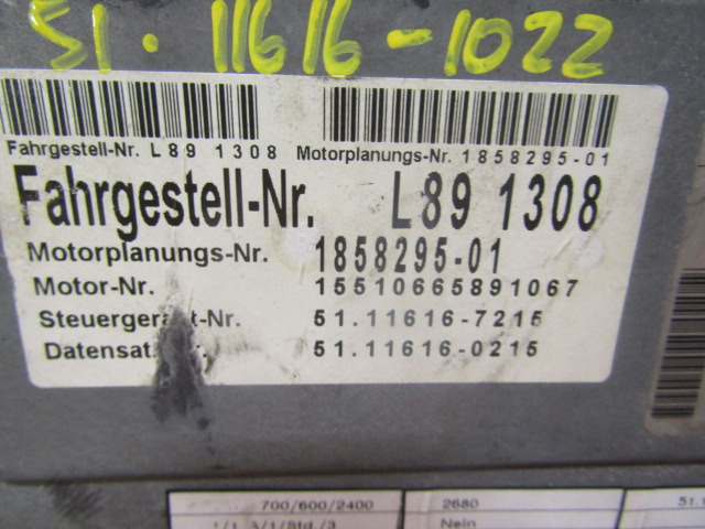 MAN M2000 SERIES 220 ENGINE ECU BOSCH P/NO 0.281020009 - Centralina electrónica de Caminhão: foto 2 MAN M2000 SERIES 220 ENGINE ECU BOSCH P/NO 0.281020009 - Centralina electrónica de Caminhão: foto 2