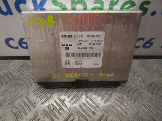 MAN TGA ELECTRONIC FFR UNIT P/NO 81.25805.7040 - Sistema elétrico de Caminhão: foto 1 MAN TGA ELECTRONIC FFR UNIT P/NO 81.25805.7040 - Sistema elétrico de Caminhão: foto 1