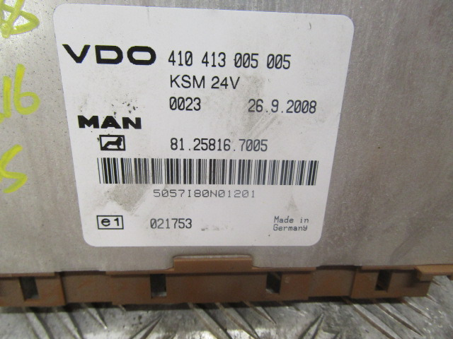 MAN TGM KSM CONTROL UNIT 81.25816.7005 - Sistema elétrico de Caminhão: foto 2 MAN TGM KSM CONTROL UNIT 81.25816.7005 - Sistema elétrico de Caminhão: foto 2