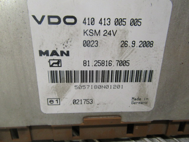 MAN TGM/TGS KSM CONTROL UNIT 81.25816.7005 - Sistema elétrico de Caminhão: foto 2 MAN TGM/TGS KSM CONTROL UNIT 81.25816.7005 - Sistema elétrico de Caminhão: foto 2