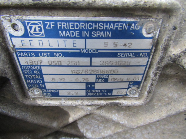 MERCEDES ATEGO 815 ZF S5.42 5 SPEED GEARBOX - Caixa de câmbio de Caminhão: foto 3 MERCEDES ATEGO 815 ZF S5.42 5 SPEED GEARBOX - Caixa de câmbio de Caminhão: foto 3
