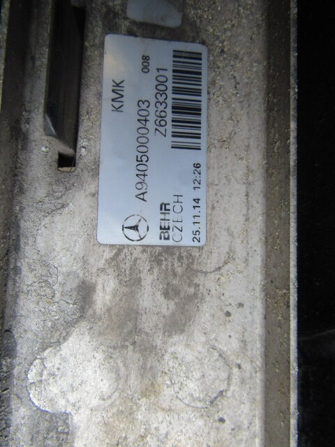 MERCEDES AXOR 1829 OM906 RADIATOR & INTERCOOLER A940 500 0403 / 0401 - Radiador de Caminhão: foto 4 MERCEDES AXOR 1829 OM906 RADIATOR & INTERCOOLER A940 500 0403 / 0401 - Radiador de Caminhão: foto 4