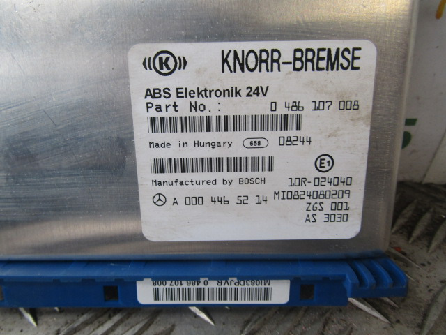 MERCEDES AXOR ABS ECU P/NO A000 446 52 14 - Centralina electrónica de Caminhão: foto 2 MERCEDES AXOR ABS ECU P/NO A000 446 52 14 - Centralina electrónica de Caminhão: foto 2