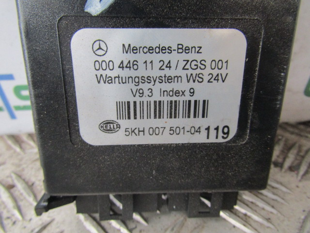 MERCEDES AXOR CONTROL UNIT P/NO 0004461124/ZGS 001 - Centralina electrónica de Caminhão: foto 2 MERCEDES AXOR CONTROL UNIT P/NO 0004461124/ZGS 001 - Centralina electrónica de Caminhão: foto 2