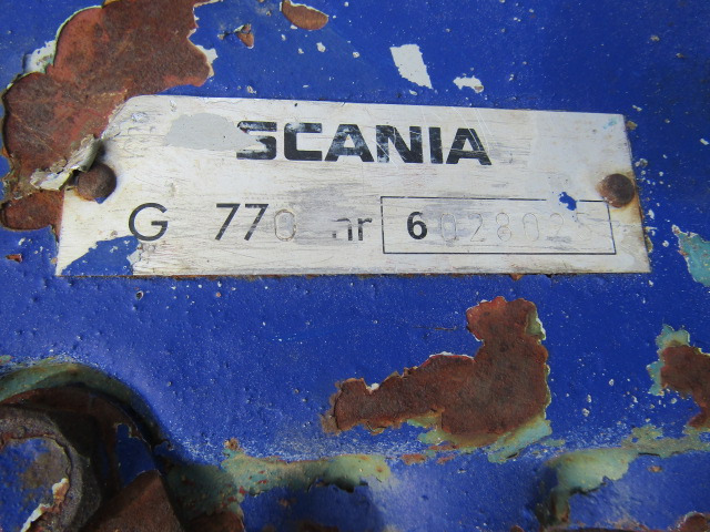 SCANIA 82/92 5 SPEED GEARBOX MODEL G770 - Caixa de câmbio de Caminhão: foto 4 SCANIA 82/92 5 SPEED GEARBOX MODEL G770 - Caixa de câmbio de Caminhão: foto 4
