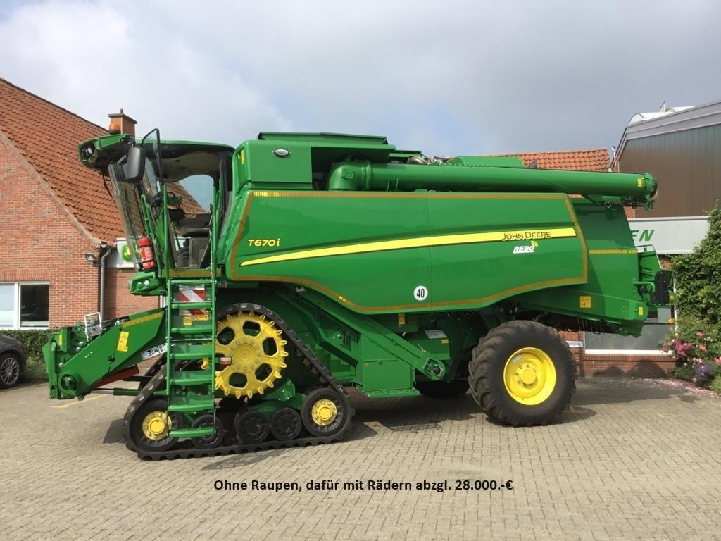 John Deere MÄHDRESCHER T670 LL - Ceifeira debulhadora: foto 1 John Deere MÄHDRESCHER T670 LL - Ceifeira debulhadora: foto 1