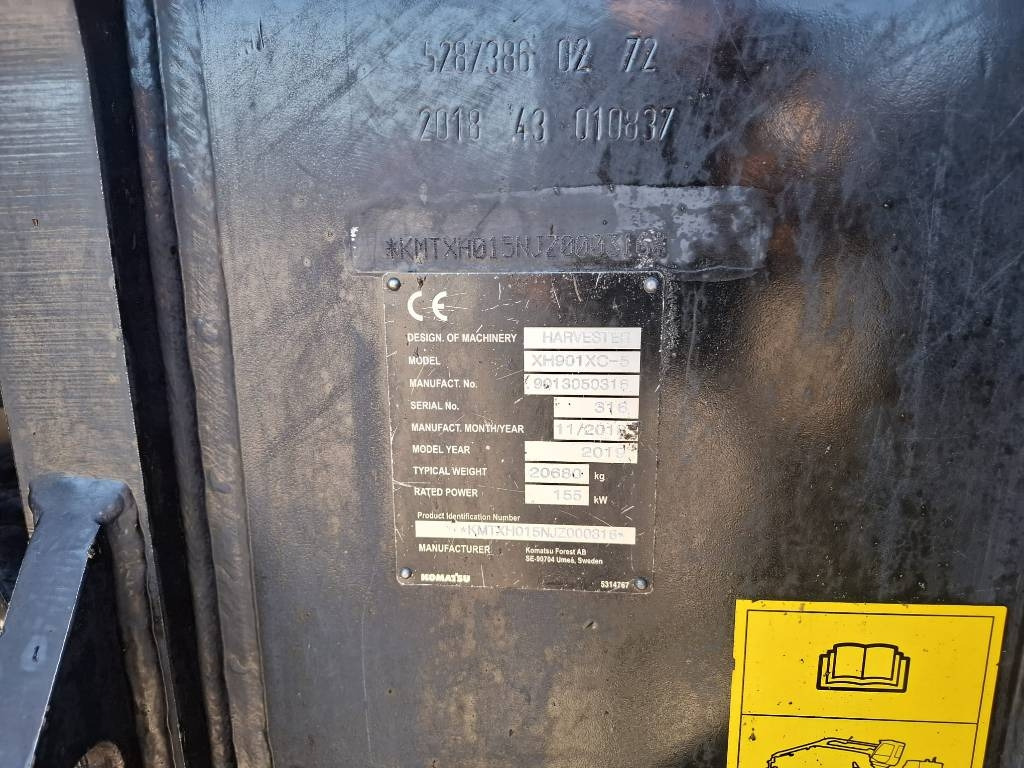 Komatsu 901 XC - Harvester: foto 5 Komatsu 901 XC - Harvester: foto 5