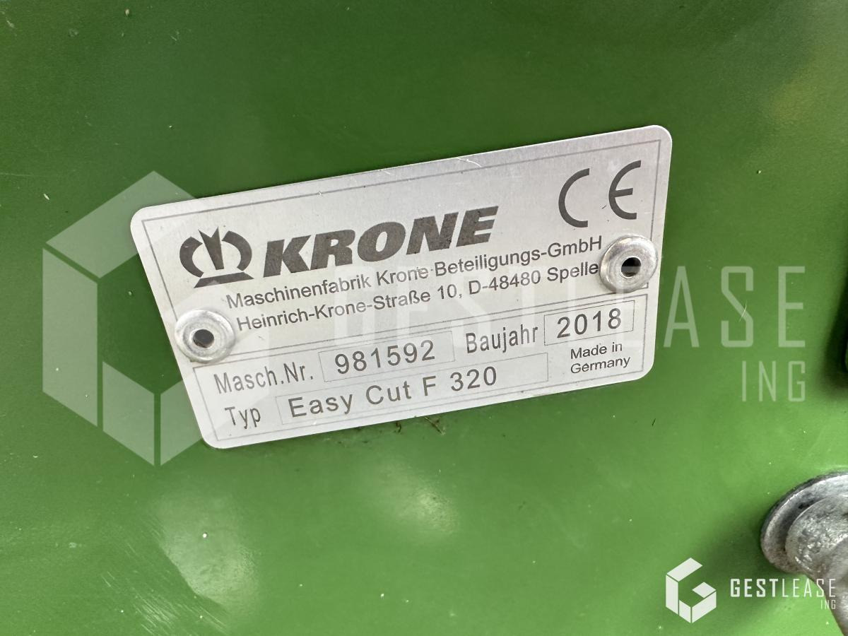 Gadanheira Krone EasyCut F320: foto 6