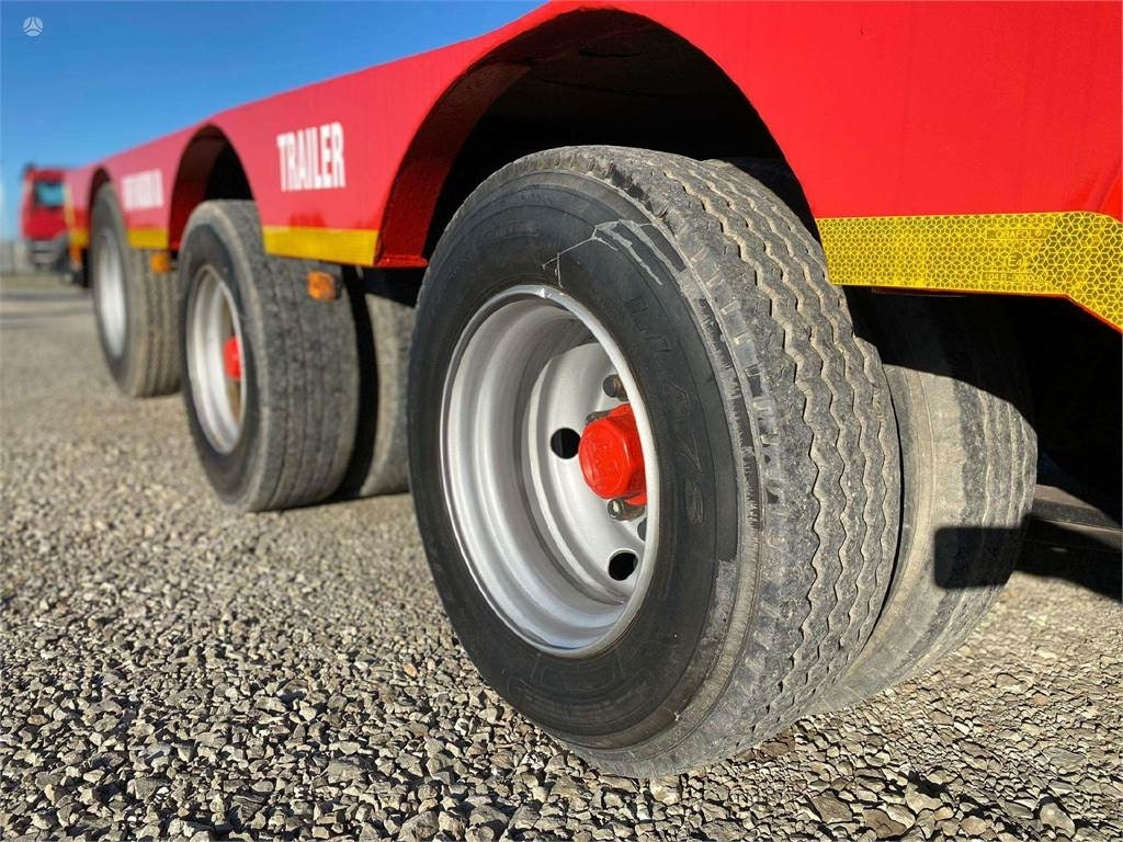 Semireboque Hako Gooseneck lowbed , axle lift: foto 13