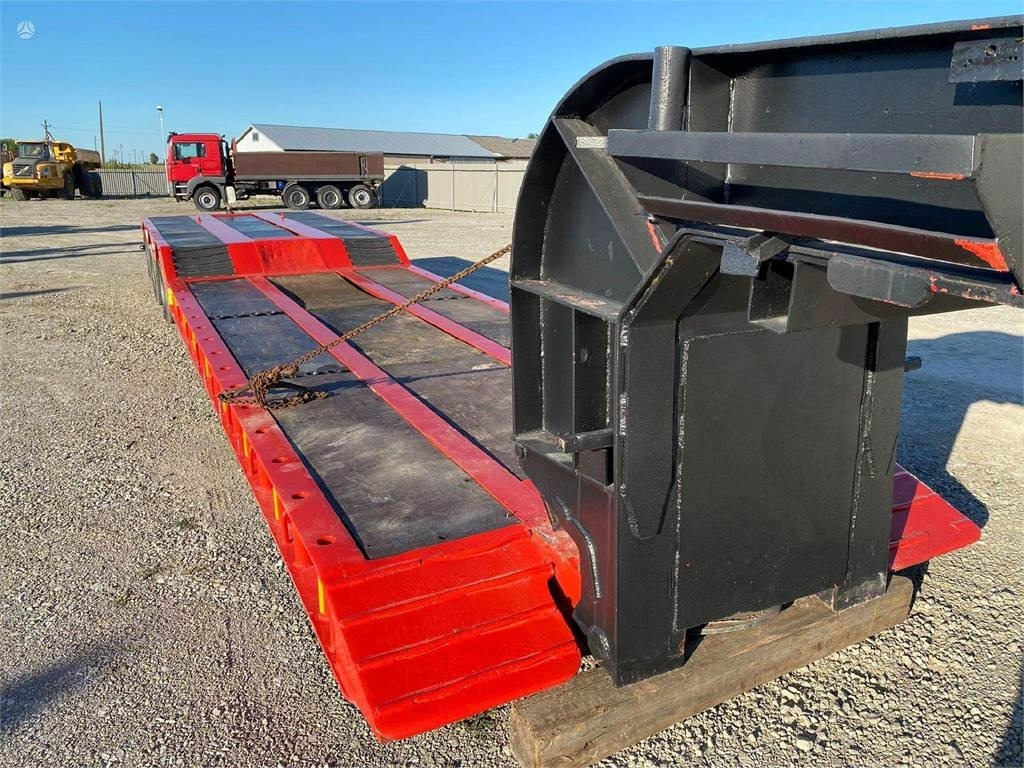 Semireboque Hako Gooseneck lowbed , axle lift: foto 9