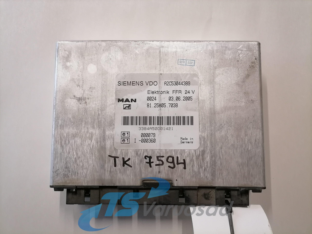 MAN Ecu, FFR 81258057038 - Centralina electrónica de Caminhão: foto 1 MAN Ecu, FFR 81258057038 - Centralina electrónica de Caminhão: foto 1