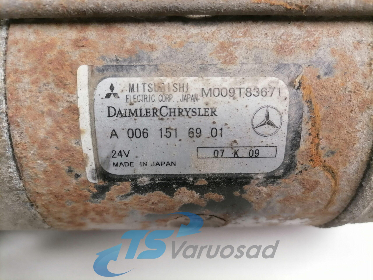 Mercedes-Benz Starter A0061516901 - Motor de arranque de Caminhão: foto 3 Mercedes-Benz Starter A0061516901 - Motor de arranque de Caminhão: foto 3