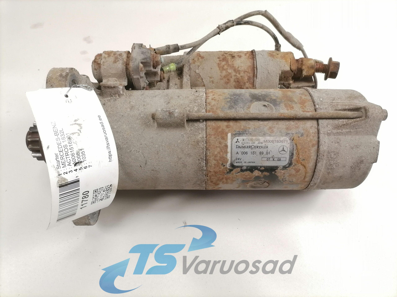 Mercedes-Benz Starter A0061516901 - Motor de arranque de Caminhão: foto 5 Mercedes-Benz Starter A0061516901 - Motor de arranque de Caminhão: foto 5