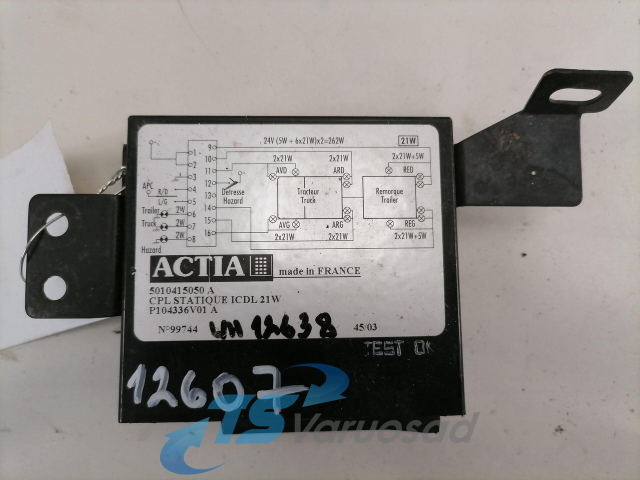 Renault Relee, suunatuled 5010415050 - Centralina electrónica de Caminhão: foto 2 Renault Relee, suunatuled 5010415050 - Centralina electrónica de Caminhão: foto 2