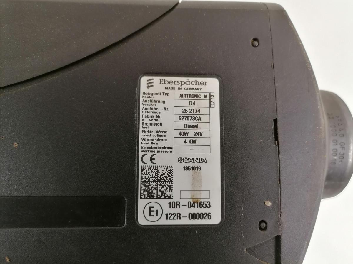 Scania Auxiliary heater 1851019 - Aquecimento/ Ventilação de Caminhão: foto 5 Scania Auxiliary heater 1851019 - Aquecimento/ Ventilação de Caminhão: foto 5
