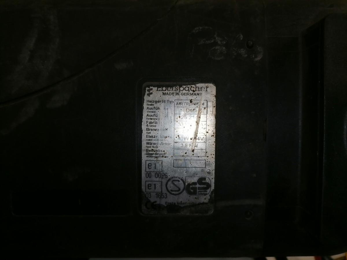 Scania Auxiliary heater Eberspächer - Aquecimento/ Ventilação de Caminhão: foto 3 Scania Auxiliary heater Eberspächer - Aquecimento/ Ventilação de Caminhão: foto 3