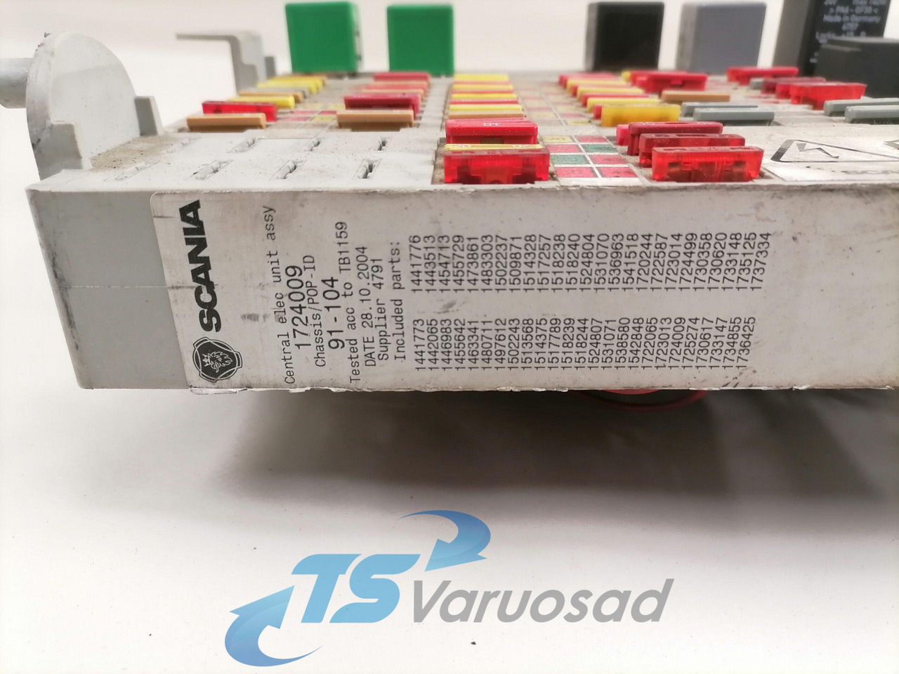 Scania Central electric unit 1775796 - Fusível de Caminhão: foto 3 Scania Central electric unit 1775796 - Fusível de Caminhão: foto 3