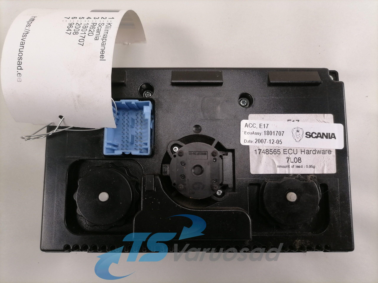 Scania Ecu, CCM 1801707 - Aquecimento/ Ventilação de Caminhão: foto 3 Scania Ecu, CCM 1801707 - Aquecimento/ Ventilação de Caminhão: foto 3