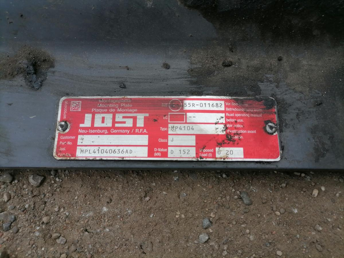 Scania Saddle plate MPL41040636AD - Quinta-roda de Caminhão: foto 3 Scania Saddle plate MPL41040636AD - Quinta-roda de Caminhão: foto 3