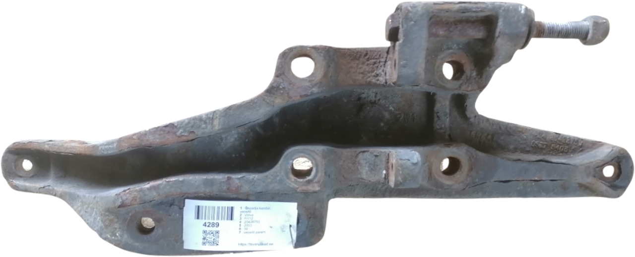 Volvo Air suspension bracket 20428753 - Eixo e peças de Caminhão: foto 1 Volvo Air suspension bracket 20428753 - Eixo e peças de Caminhão: foto 1