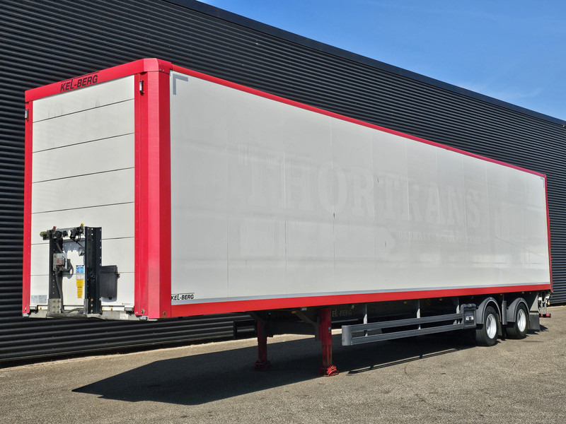 KEL-BERG LAADKLEP / STUUR AS / LIFT AS / KOFFER - Semireboque furgão: foto 1 KEL-BERG LAADKLEP / STUUR AS / LIFT AS / KOFFER - Semireboque furgão: foto 1