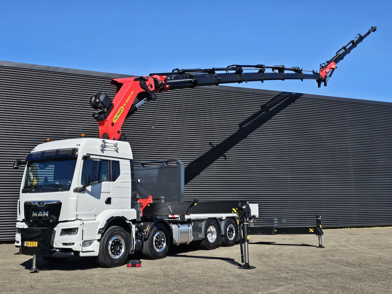 MAN TGS 35.520 8x4-6 / PALFINGER PK 92002 - JIB - WINCH / NIEUW! - Caminhão grua: foto 1 MAN TGS 35.520 8x4-6 / PALFINGER PK 92002 - JIB - WINCH / NIEUW! - Caminhão grua: foto 1