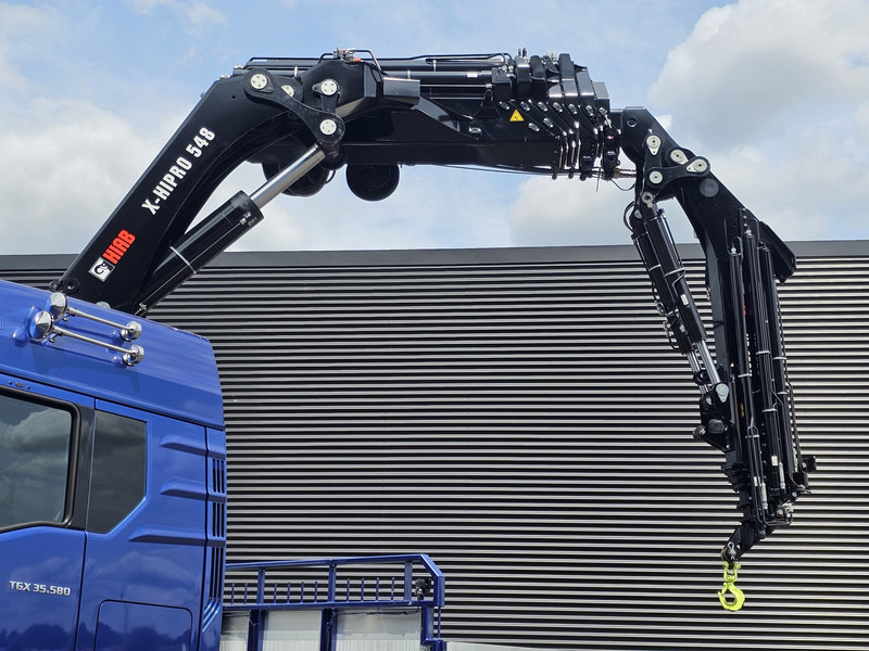 MAN TGX 35.580 / 8x4-4 / HIAB 50TM CRANE+ JIB - Camião de caixa aberta/ Plataforma, Caminhão grua: foto 5 MAN TGX 35.580 / 8x4-4 / HIAB 50TM CRANE+ JIB - Camião de caixa aberta/ Plataforma, Caminhão grua: foto 5