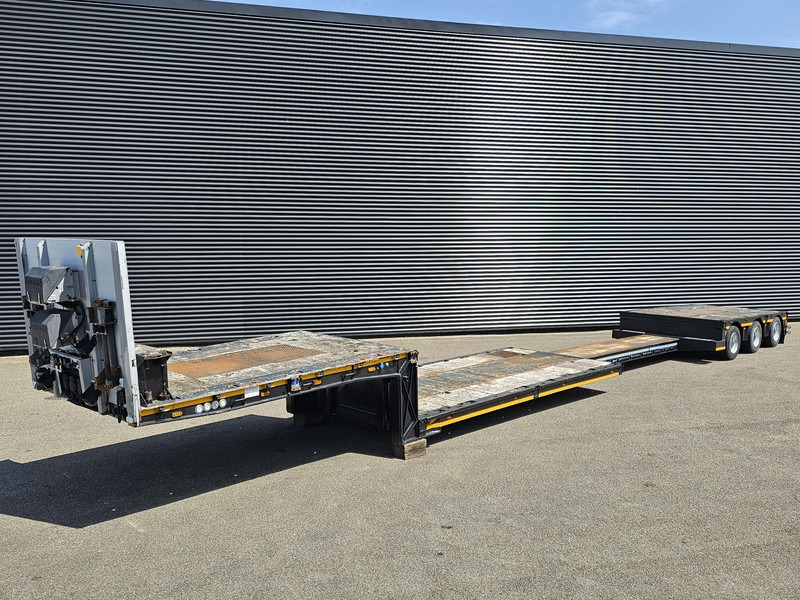 MEUSBURGER MPG 3 / LOW BED / EXTENDABLE / 3 x STEERING AXLE - Semireboque baixa: foto 1 MEUSBURGER MPG 3 / LOW BED / EXTENDABLE / 3 x STEERING AXLE - Semireboque baixa: foto 1