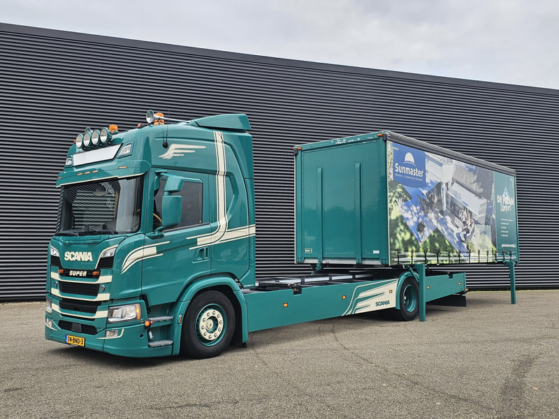 Scania G280 BDF / RETARDER / FULL AIR / 2 X LOADING BOX - Caminhão transportador de contêineres/ Caixa móvel: foto 5 Scania G280 BDF / RETARDER / FULL AIR / 2 X LOADING BOX - Caminhão transportador de contêineres/ Caixa móvel: foto 5