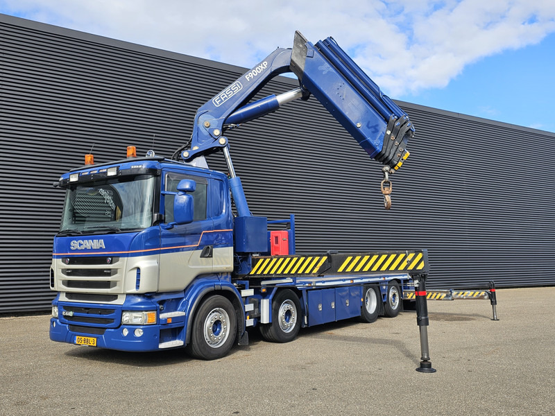 Scania R440 8x2*6 / FASSI 90 t/m CRANE / KRAN - Camião de caixa aberta/ Plataforma, Caminhão grua: foto 5 Scania R440 8x2*6 / FASSI 90 t/m CRANE / KRAN - Camião de caixa aberta/ Plataforma, Caminhão grua: foto 5