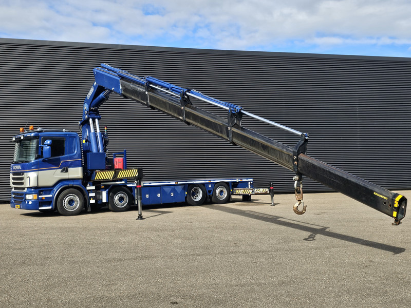 Scania R440 8x2*6 / FASSI 90 t/m CRANE / KRAN - Camião de caixa aberta/ Plataforma, Caminhão grua: foto 3 Scania R440 8x2*6 / FASSI 90 t/m CRANE / KRAN - Camião de caixa aberta/ Plataforma, Caminhão grua: foto 3