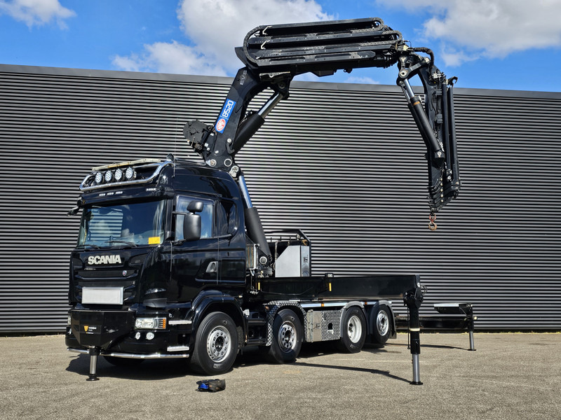 Scania R490 / 8x2 / HMF 85 TM CRANE / WINCH / JIB - Caminhão grua: foto 3 Scania R490 / 8x2 / HMF 85 TM CRANE / WINCH / JIB - Caminhão grua: foto 3