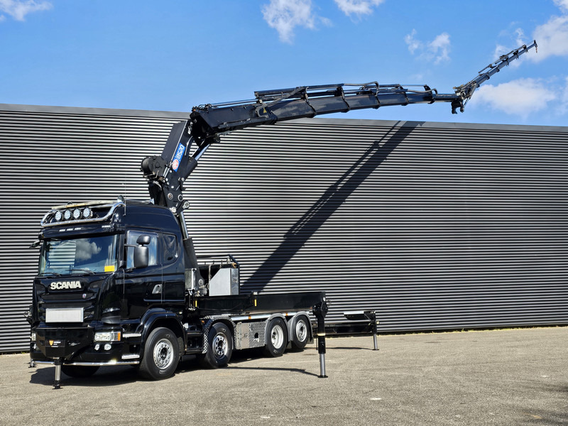 Scania R490 / 8x2 / HMF 85 TM CRANE / WINCH / JIB - Tractor: foto 1 Scania R490 / 8x2 / HMF 85 TM CRANE / WINCH / JIB - Tractor: foto 1
