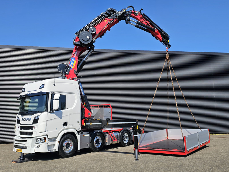 Scania R590 8x2*6 HMF 9520 + JiB + WINCH / TRACTOR / - Tractor: foto 2 Scania R590 8x2*6 HMF 9520 + JiB + WINCH / TRACTOR / - Tractor: foto 2