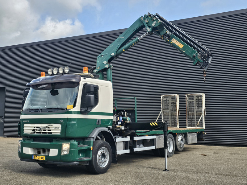 Volvo FE 320 6X2R / 22 t/m KRAN / CRANE / OPRIJ / MACHINE TRANSPORT - Caminhão grua: foto 4 Volvo FE 320 6X2R / 22 t/m KRAN / CRANE / OPRIJ / MACHINE TRANSPORT - Caminhão grua: foto 4