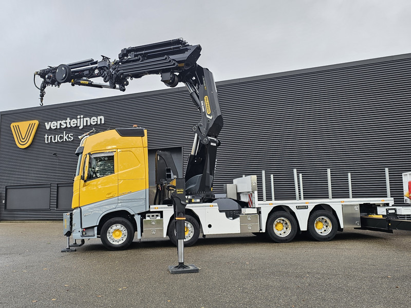 Volvo FH 540 8x4 / PALFINGER 165 TEC 7 + PJ300 / WINCH - Camião de caixa aberta/ Plataforma, Caminhão grua: foto 5 Volvo FH 540 8x4 / PALFINGER 165 TEC 7 + PJ300 / WINCH - Camião de caixa aberta/ Plataforma, Caminhão grua: foto 5