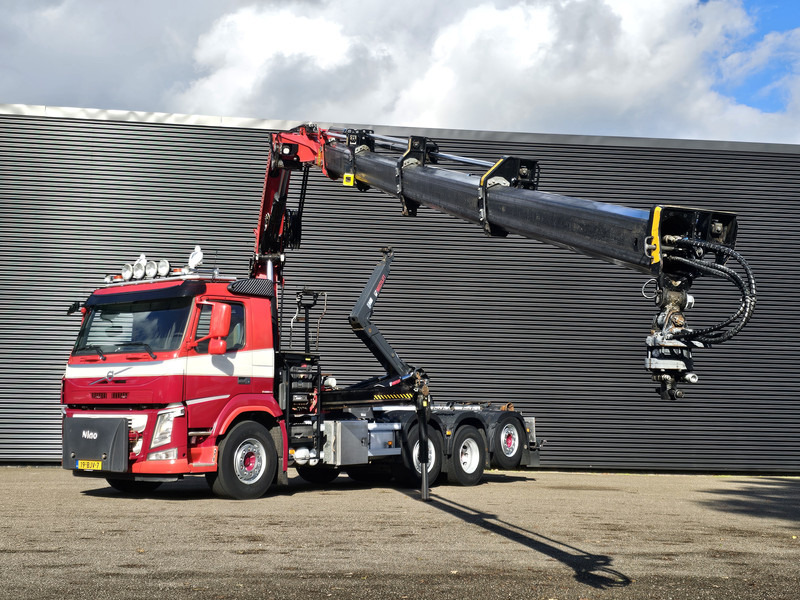 Volvo FM 420 8x2 / HIAB HOOKLIFT + 30 t/m CRANE - KRAN - Caminhão polibenne, Caminhão grua: foto 3 Volvo FM 420 8x2 / HIAB HOOKLIFT + 30 t/m CRANE - KRAN - Caminhão polibenne, Caminhão grua: foto 3