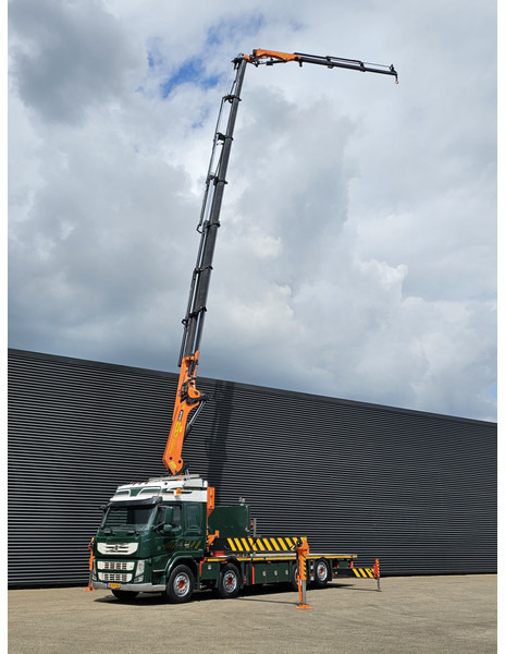 Volvo FM 460 8X2 / PALFINGER PK60002 /JIB / WINCH - Camião de caixa aberta/ Plataforma, Caminhão grua: foto 4 Volvo FM 460 8X2 / PALFINGER PK60002 /JIB / WINCH - Camião de caixa aberta/ Plataforma, Caminhão grua: foto 4