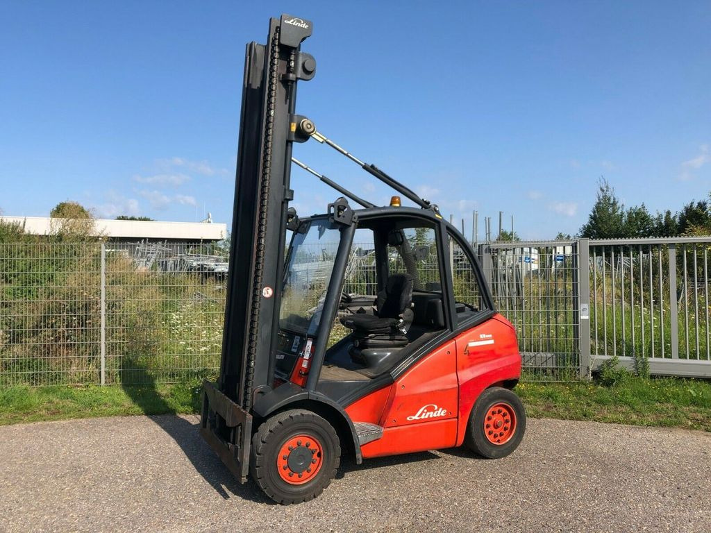 Linde H40D / Hubhöhe: 7m / - Empilhadeira a diesel: foto 4 Linde H40D / Hubhöhe: 7m / - Empilhadeira a diesel: foto 4