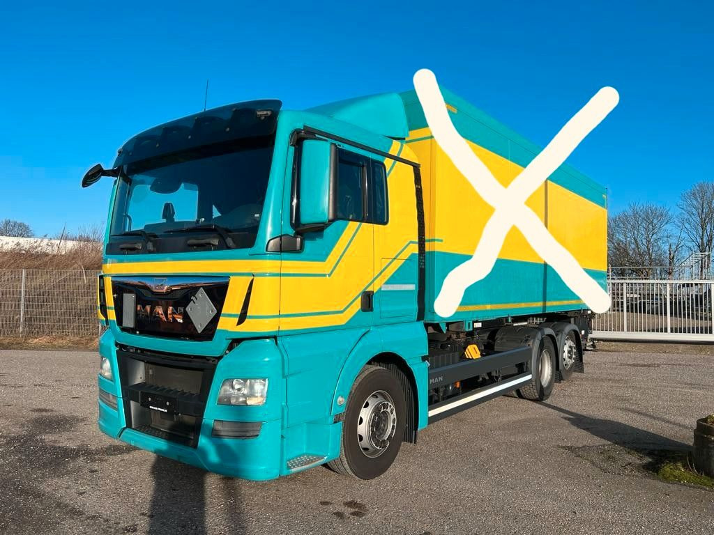MAN 26.400 6x2 BDF | AC | Navi | Tip Top Zustand! MAN 26.400 6x2 BDF | AC | Navi | Tip Top Zustand! - Caminhão transportador de contêineres/ Caixa móvel: foto 1 MAN 26.400 6x2 BDF | AC | Navi | Tip Top Zustand! MAN 26.400 6x2 BDF | AC | Navi | Tip Top Zustand! - Caminhão transportador de contêineres/ Caixa móvel: foto 1