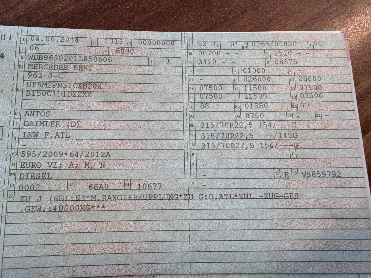 Mercedes-Benz 2536 ADR Valid & kipphydraulik für Gastank - Caminhão tanque: foto 2 Mercedes-Benz 2536 ADR Valid & kipphydraulik für Gastank - Caminhão tanque: foto 2