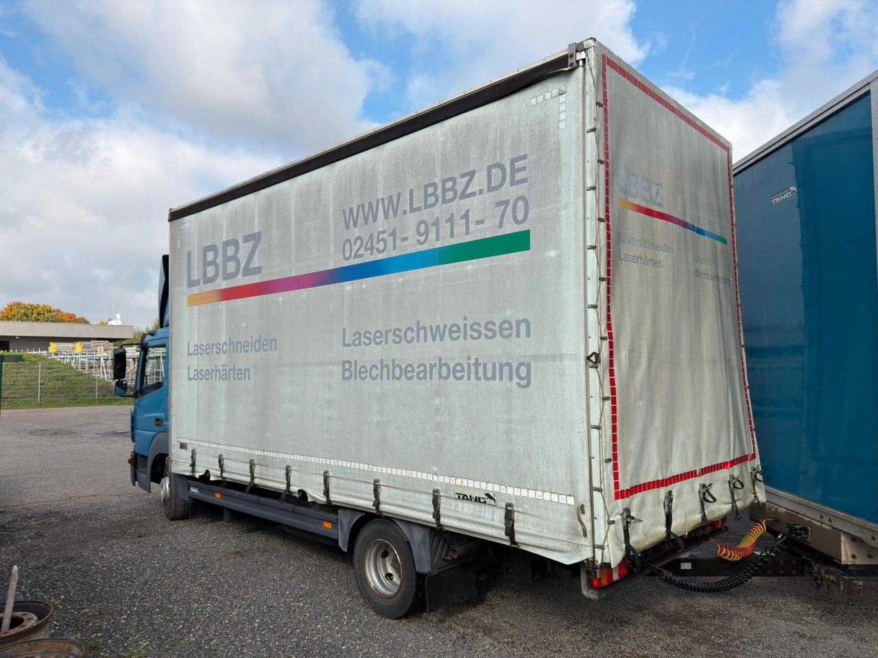 Furgão de toldo Mercedes-Benz 818 4X2 Pritsche & Plane & Tang Pritsche & Plane Mercedes-Benz 818 4X2 Pritsche & Plane & Tang Pritsche & Plane: foto 17