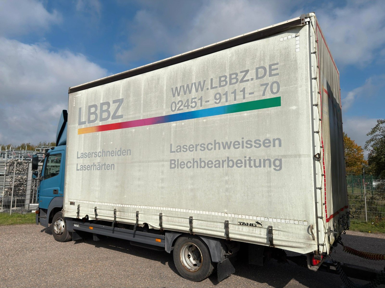 Furgão de toldo Mercedes-Benz 818 4X2 Pritsche & Plane & Tang Pritsche & Plane Mercedes-Benz 818 4X2 Pritsche & Plane & Tang Pritsche & Plane: foto 11