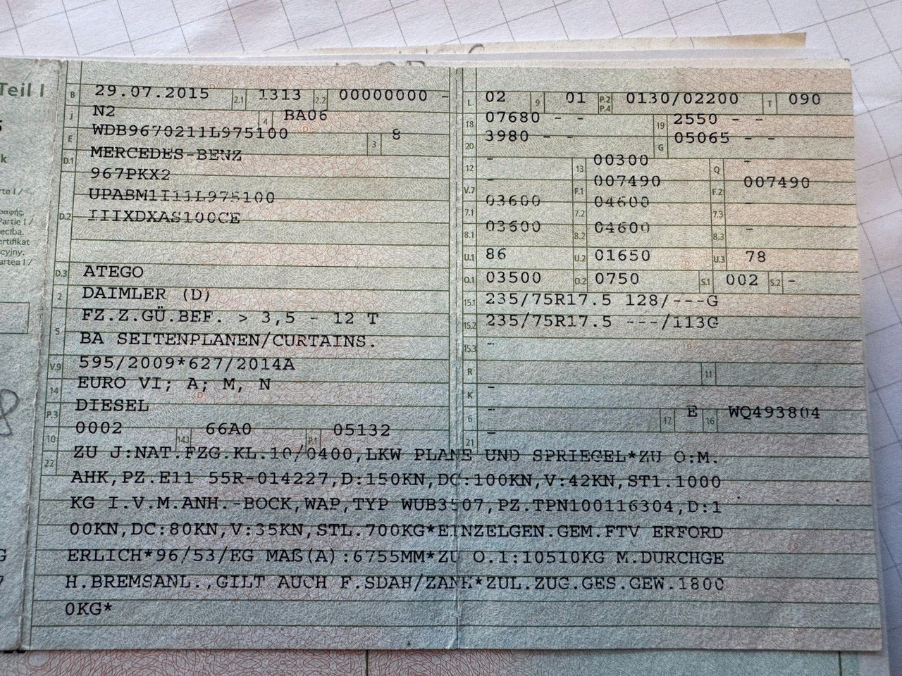 Mercedes-Benz 818 4X2 Pritsche & Plane & Tang Pritsche & Plane Mercedes-Benz 818 4X2 Pritsche & Plane & Tang Pritsche & Plane - Furgão de toldo: foto 2 Mercedes-Benz 818 4X2 Pritsche & Plane & Tang Pritsche & Plane Mercedes-Benz 818 4X2 Pritsche & Plane & Tang Pritsche & Plane - Furgão de toldo: foto 2