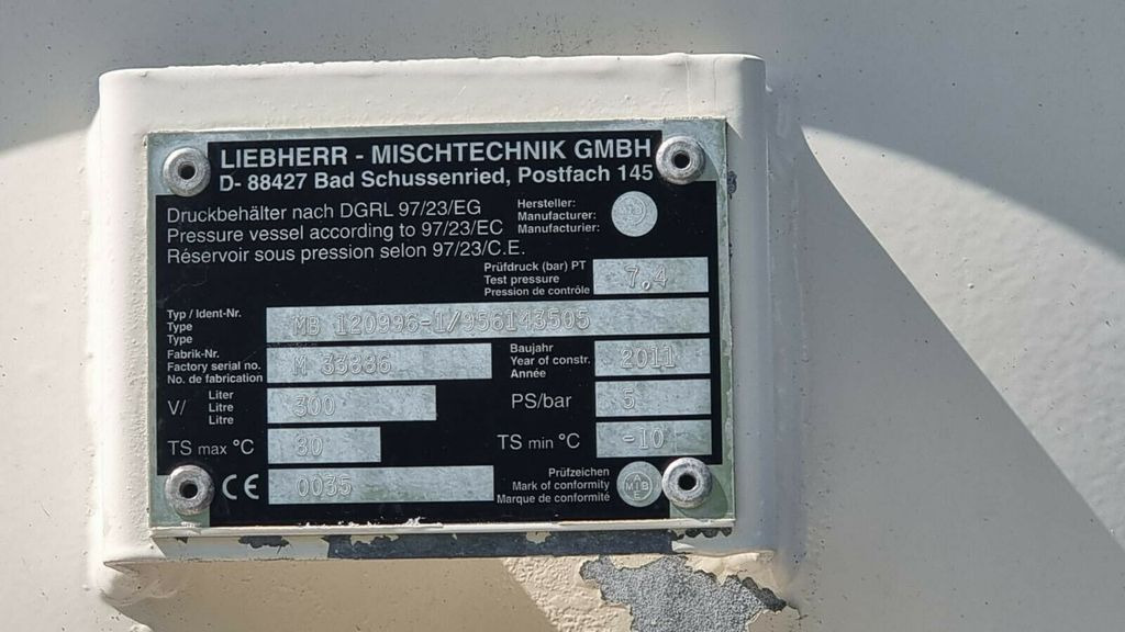 Müller-Mitteltal 2 Achs Betonmischauflieger Liebherr Müller-Mitteltal 2 Achs Betonmischauflieger Liebherr - Semi-reboque betoneira: foto 3 Müller-Mitteltal 2 Achs Betonmischauflieger Liebherr Müller-Mitteltal 2 Achs Betonmischauflieger Liebherr - Semi-reboque betoneira: foto 3