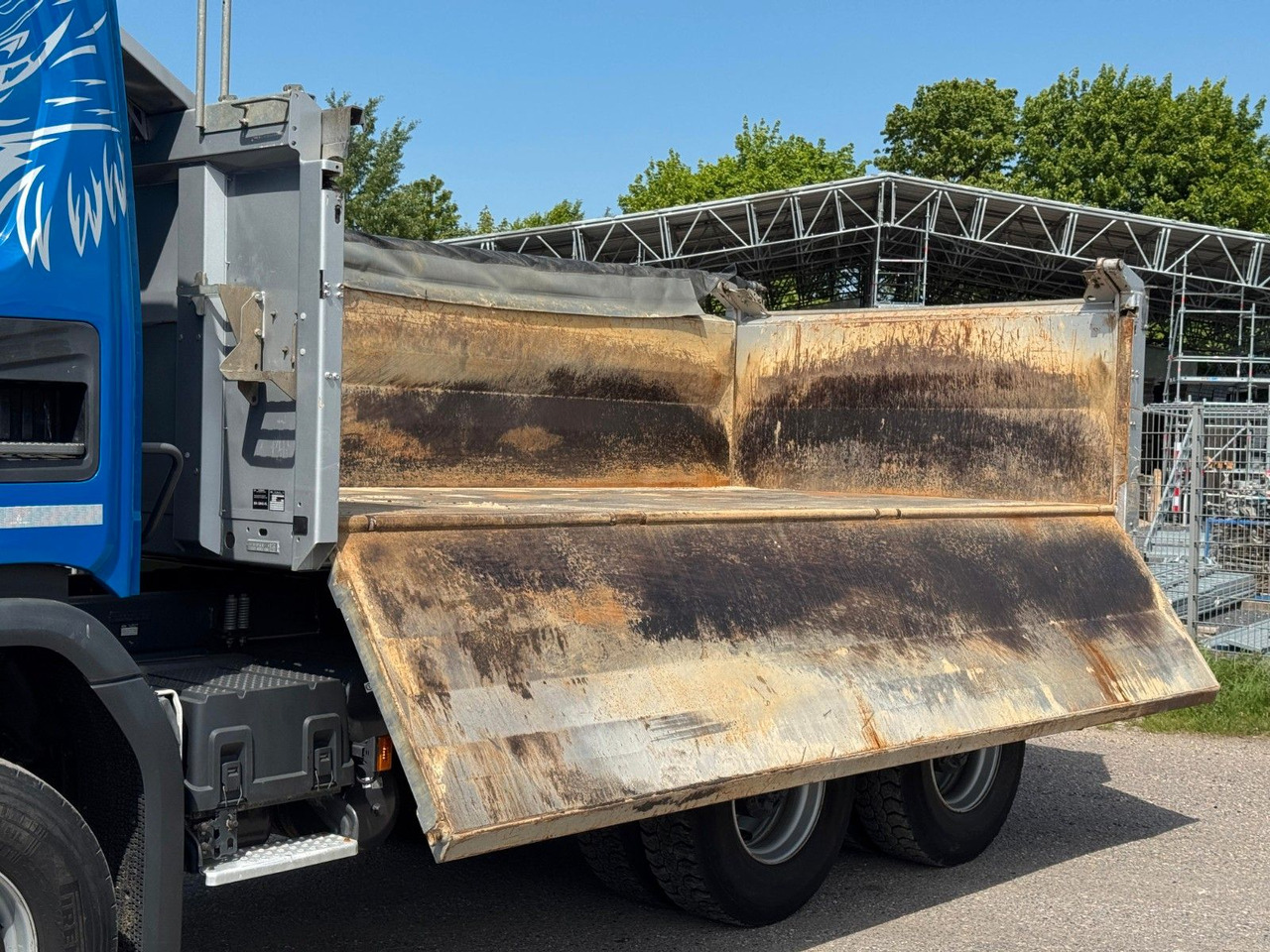 Scania G450 Meiller 3S. Kipper mit Bordmatik Top Zust. - Caminhão basculante: foto 5 Scania G450 Meiller 3S. Kipper mit Bordmatik Top Zust. - Caminhão basculante: foto 5