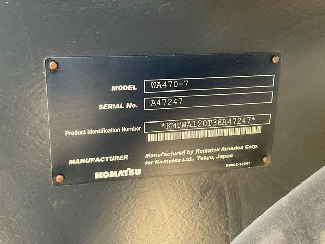 Komatsu WA470-7 - Carregadeira de rodas: foto 5 Komatsu WA470-7 - Carregadeira de rodas: foto 5