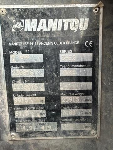 Manitou MT1435 - Empilhador telescópico: foto 5 Manitou MT1435 - Empilhador telescópico: foto 5