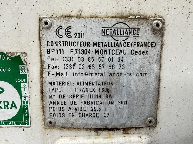 Metalliance Franex F606 - Acabadora: foto 5 Metalliance Franex F606 - Acabadora: foto 5