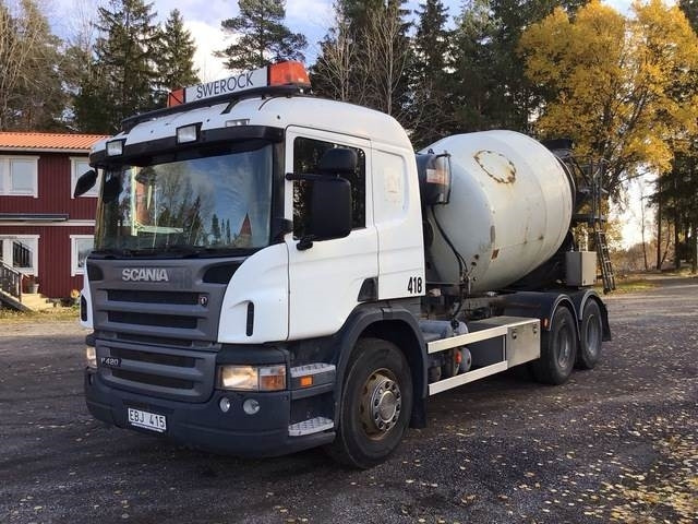 Scania P420LB - Caminhão betoneira: foto 1 Scania P420LB - Caminhão betoneira: foto 1